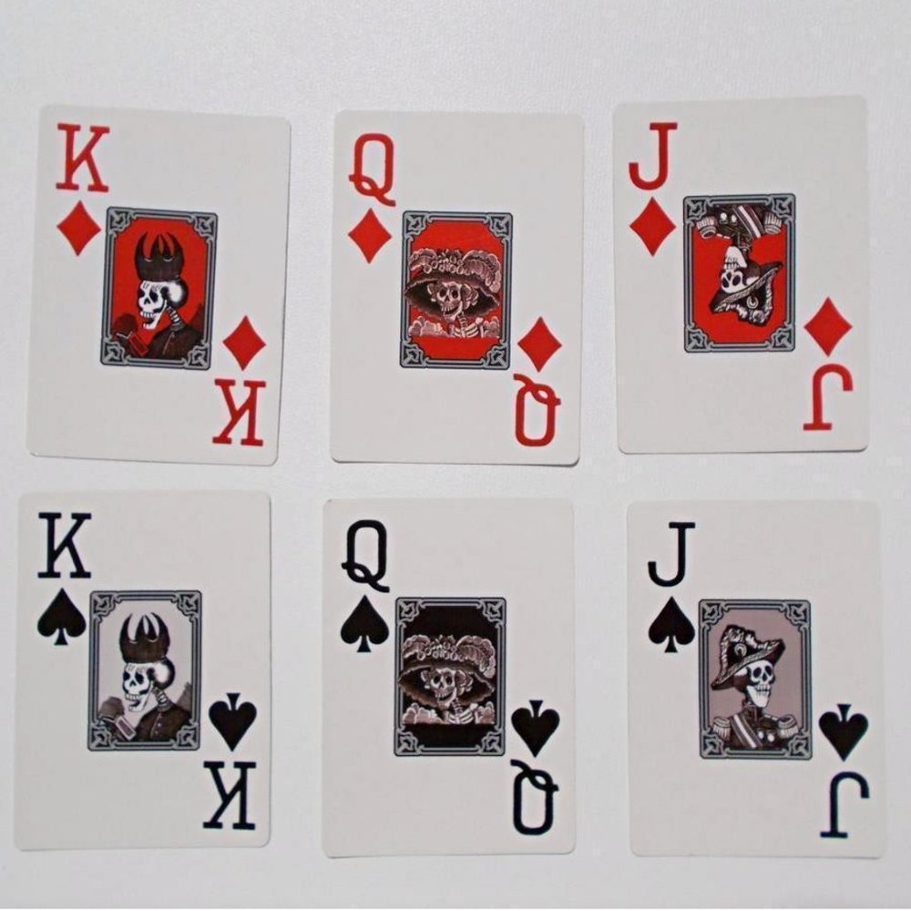 NIP Lucy Lu OOP PLAYING CARDS Day of the Dead Muertos Posada SKELETONS 💀 - Picture 3 of 7
